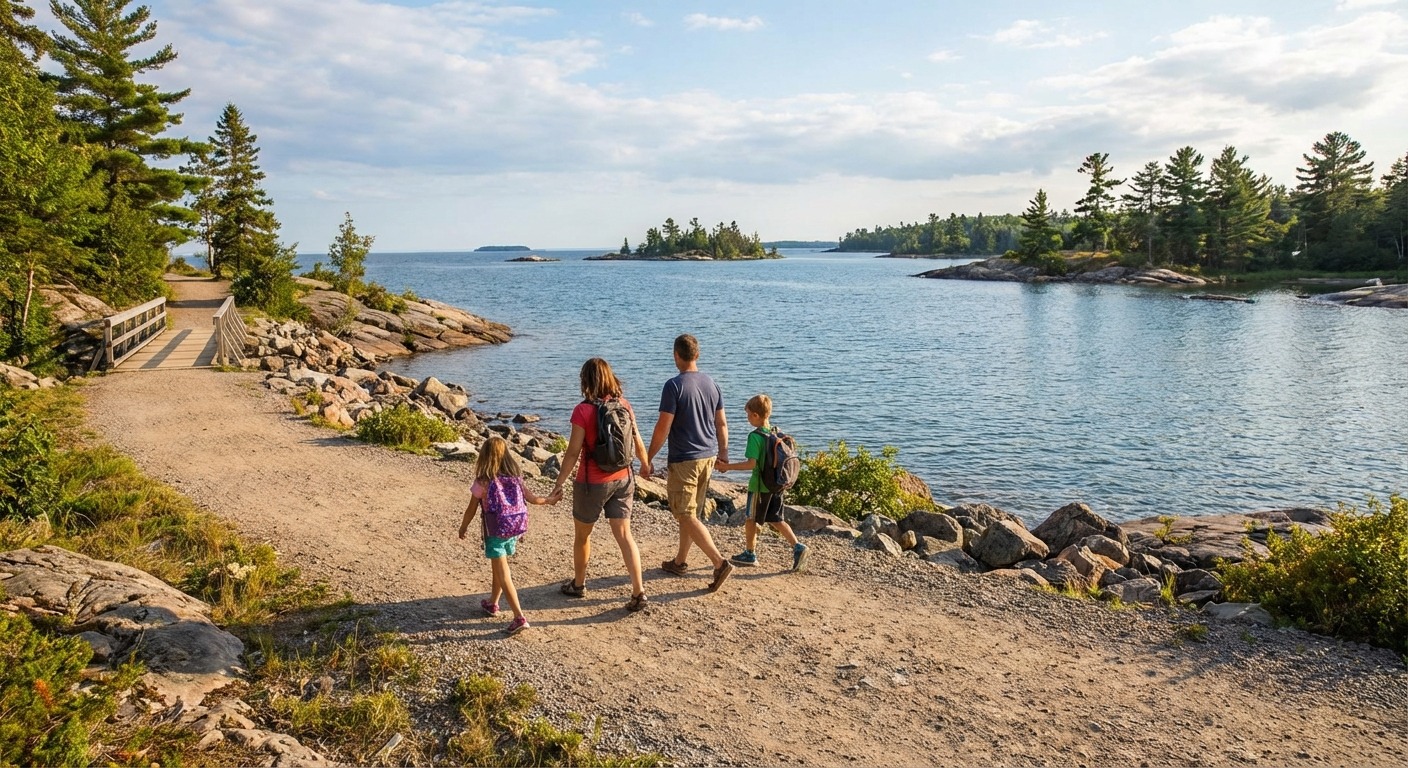 Family-friendly trail